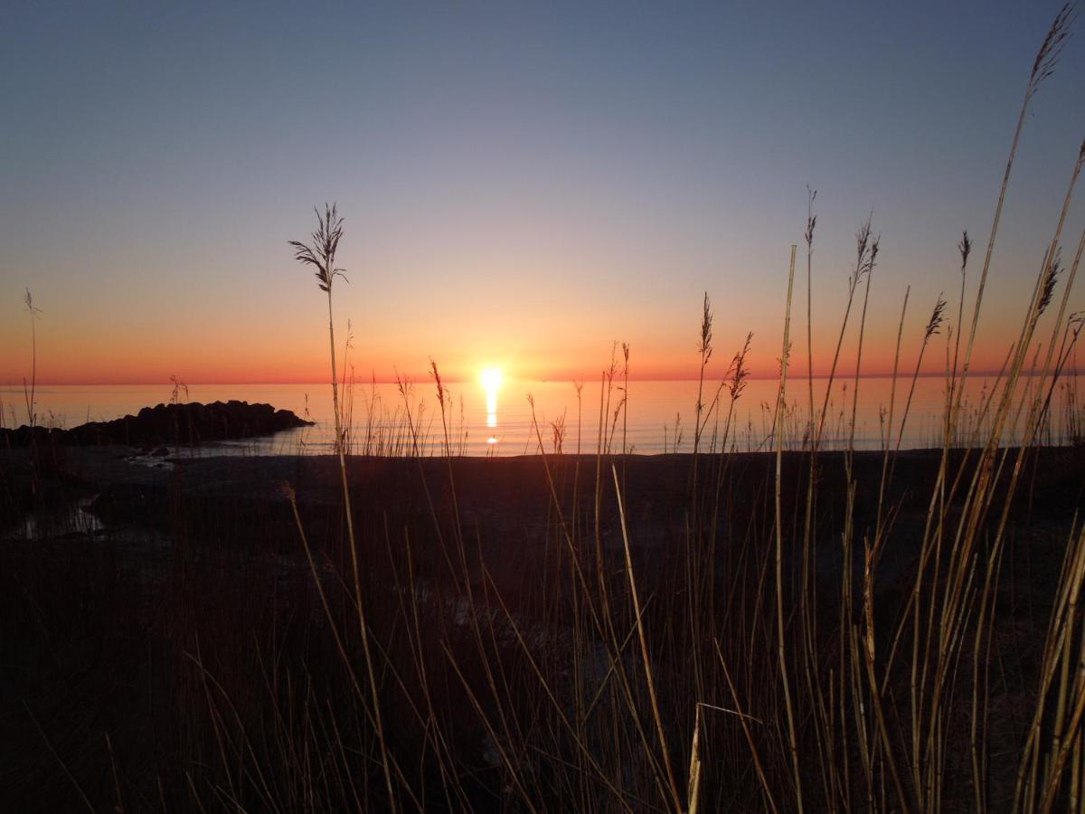 Svalereden Strand Camping Cottages Sæby Exterior foto