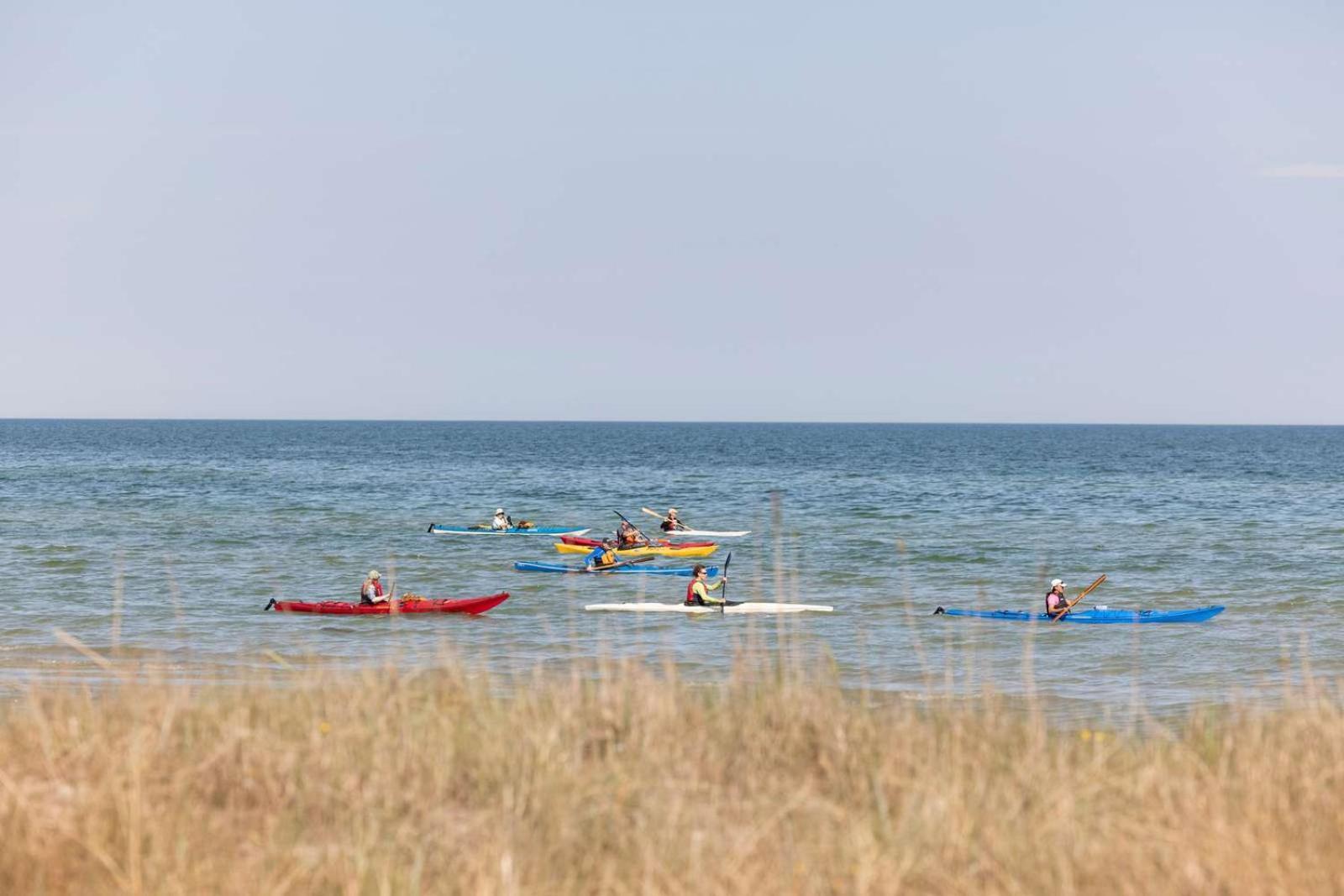 Svalereden Strand Camping Cottages Sæby Exterior foto