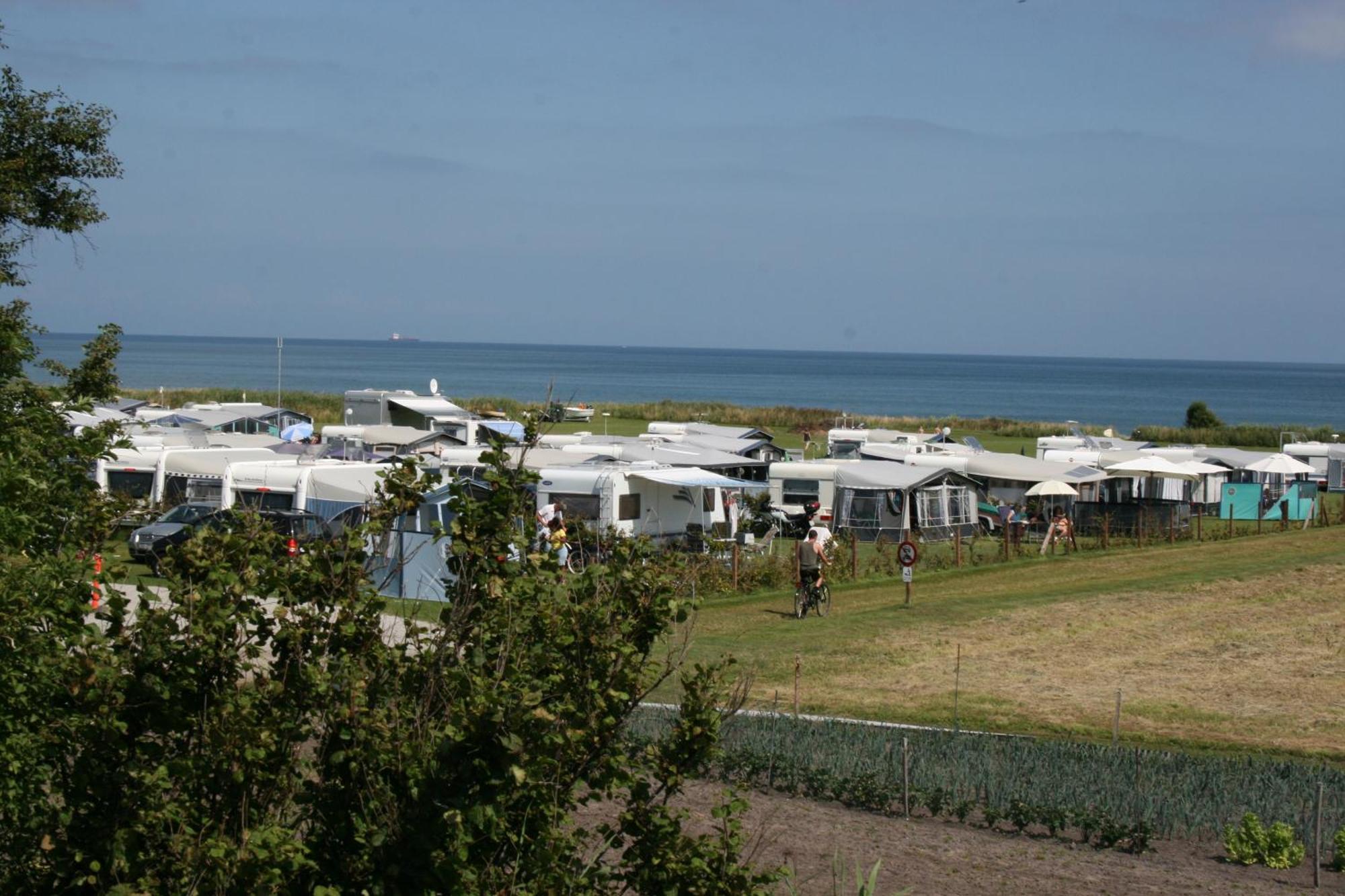 Svalereden Strand Camping Cottages Sæby Exterior foto