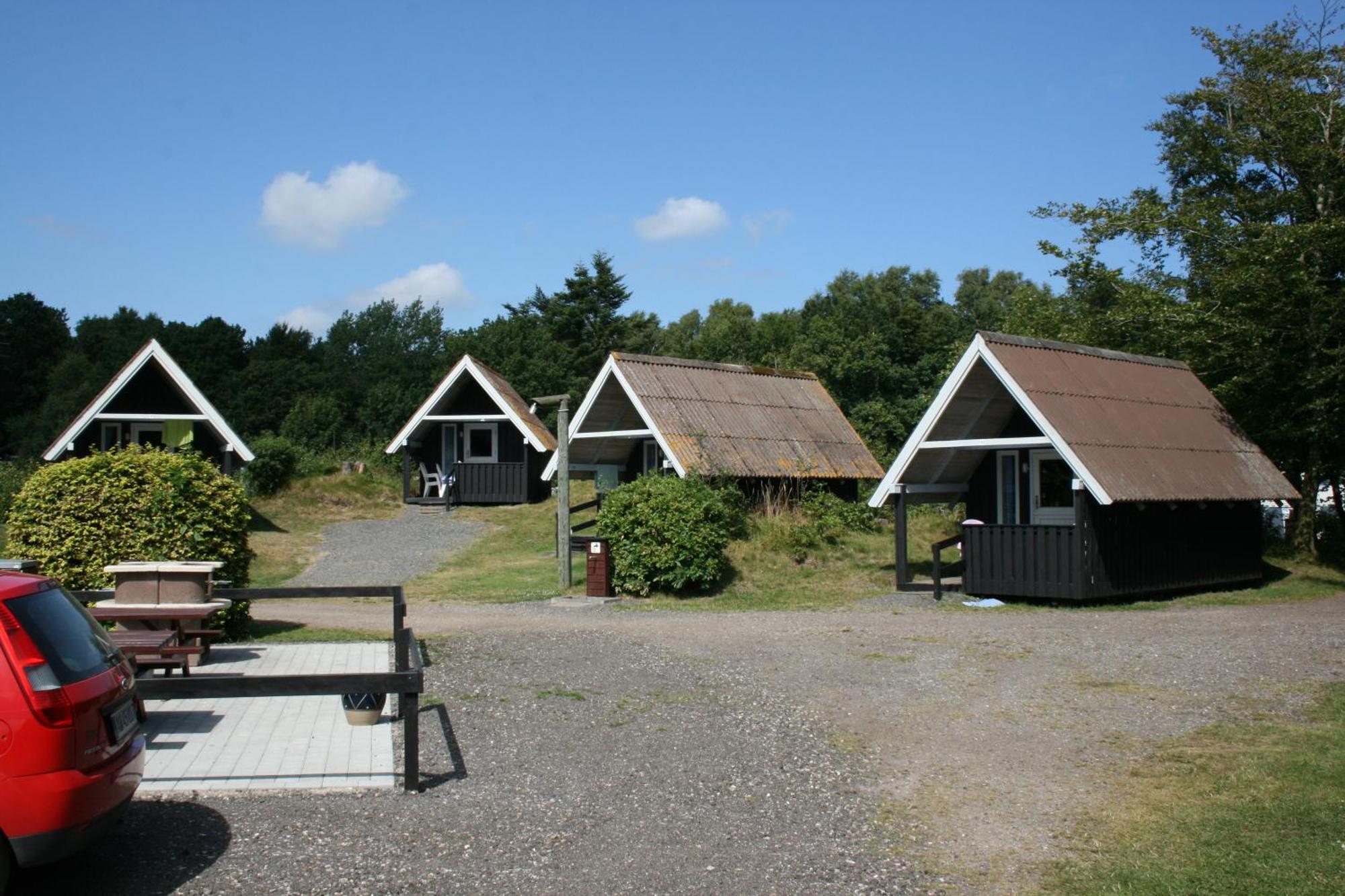 Svalereden Strand Camping Cottages Sæby Exterior foto