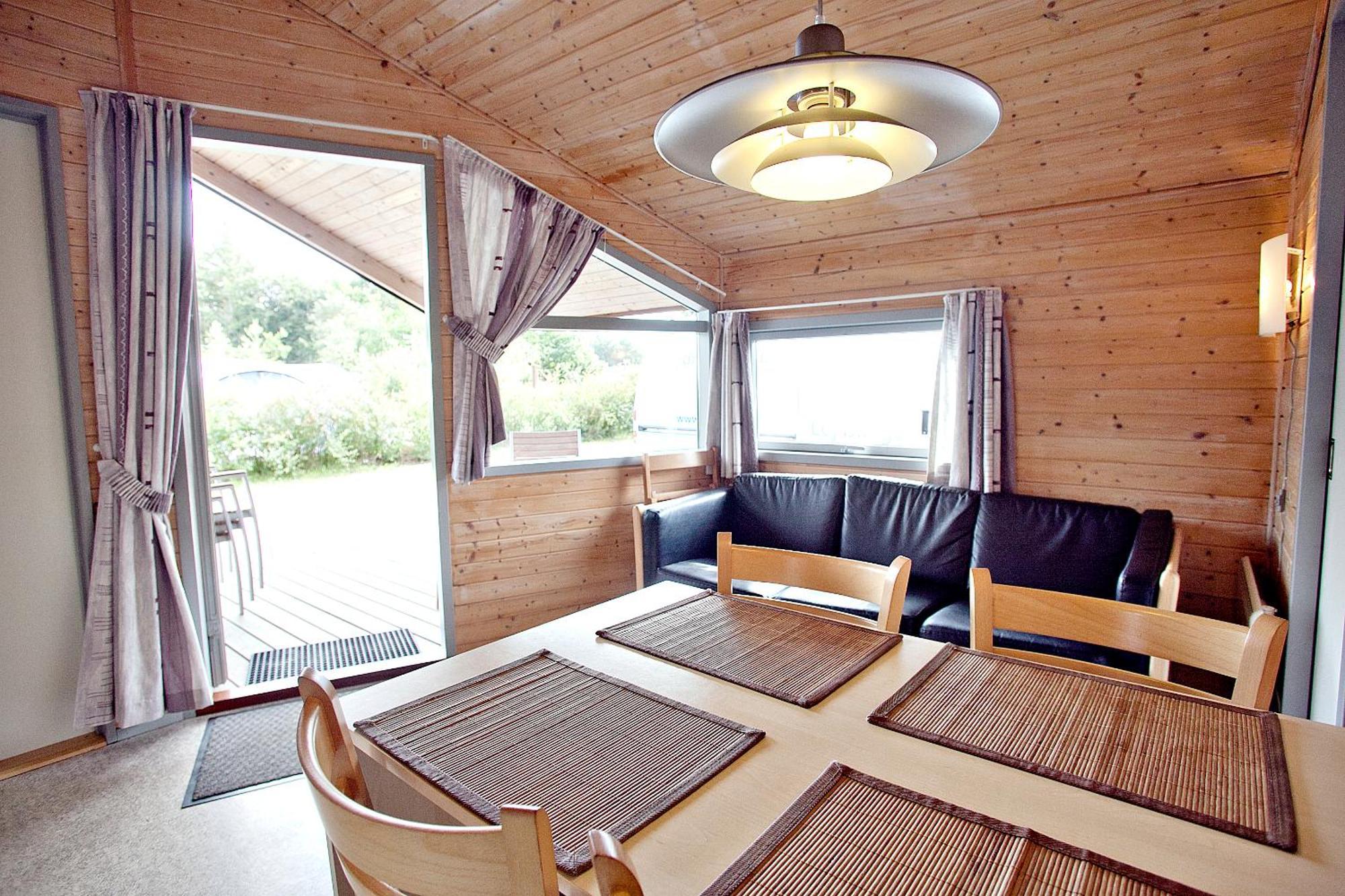 Svalereden Strand Camping Cottages Sæby Exterior foto