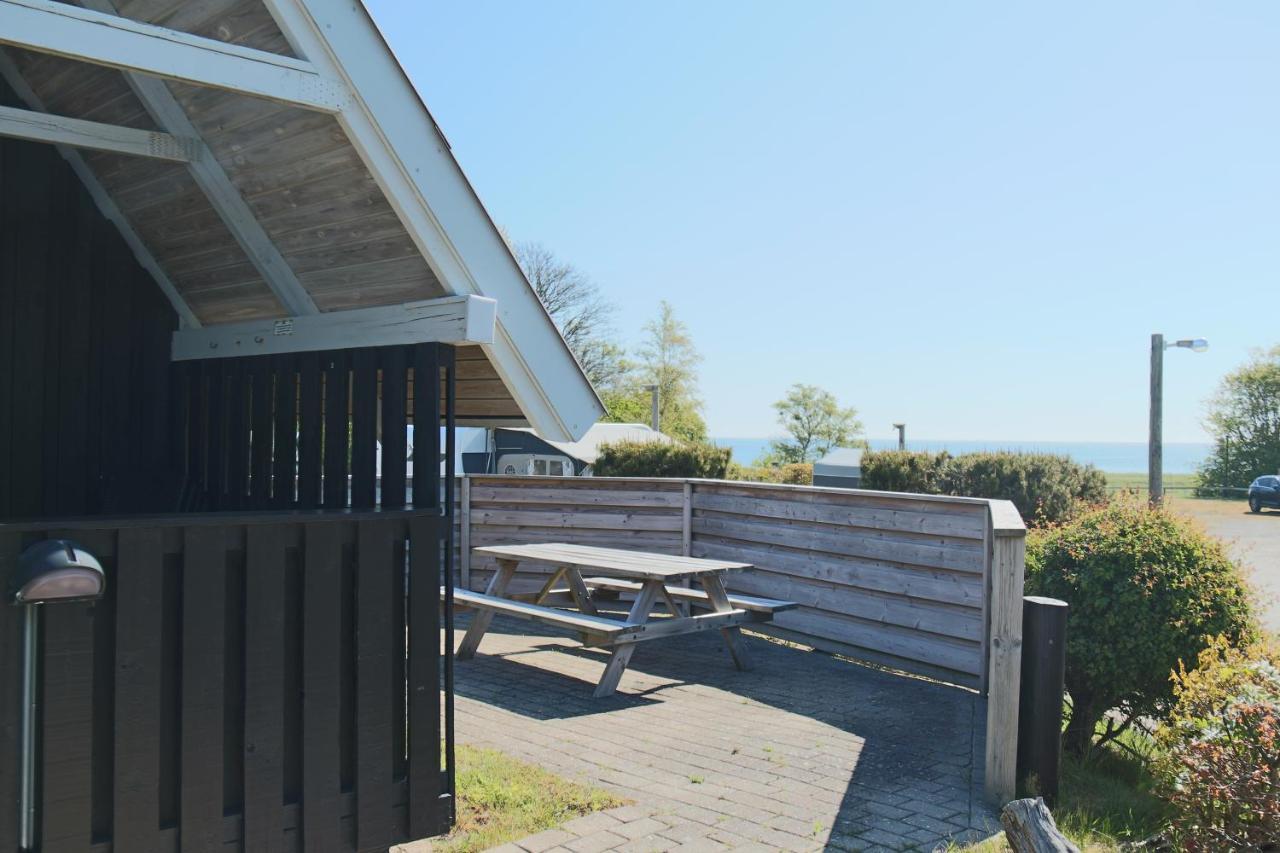 Svalereden Strand Camping Cottages Sæby Exterior foto